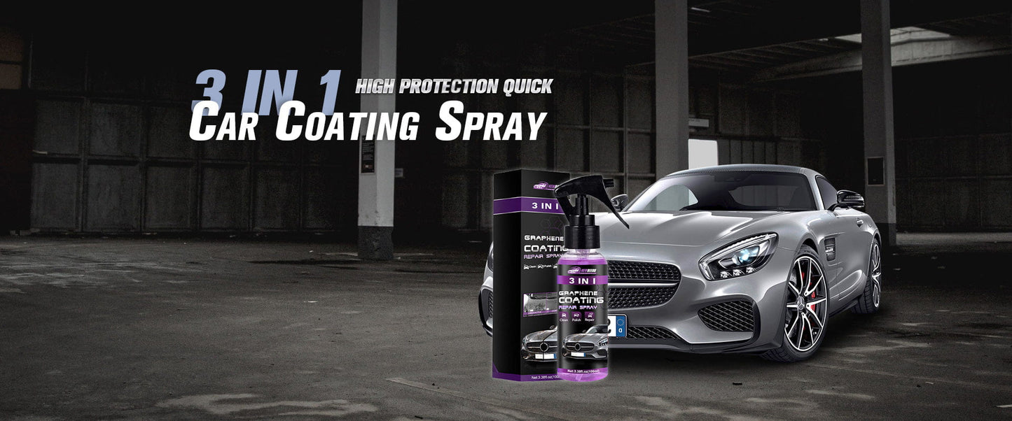 Spray Revestimiento Para Autos 3 En 1