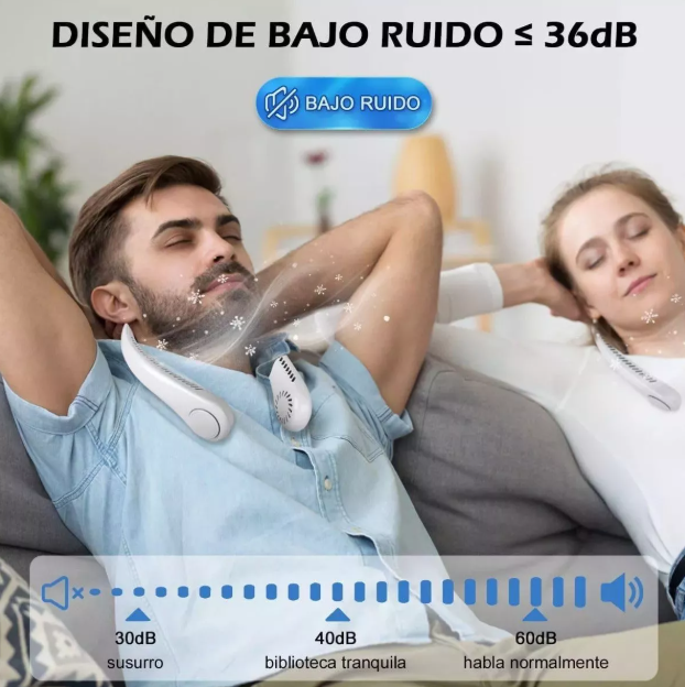 Ventilador Cuello Portátil