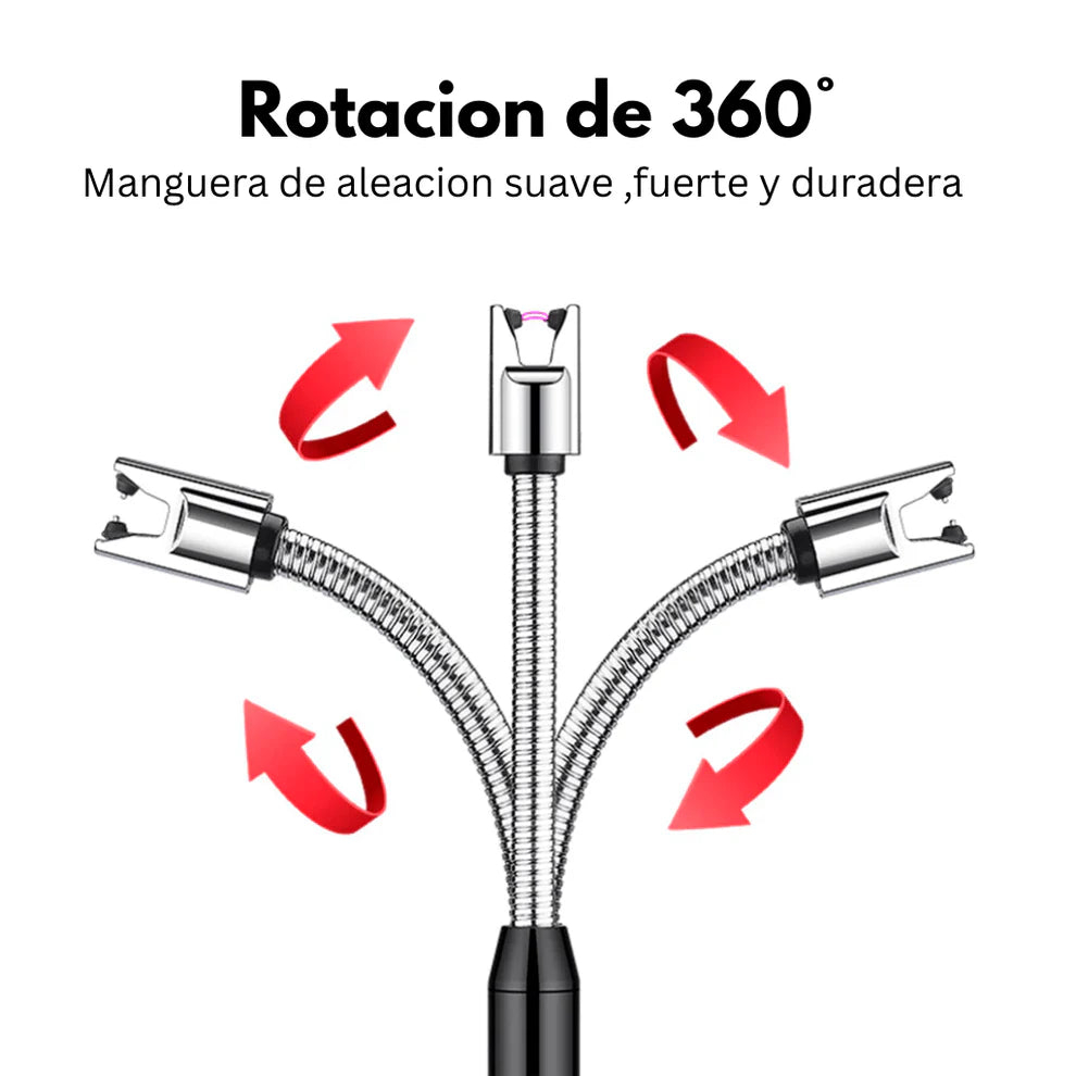 Encendedor Recargable USB 2X1 🔥⚡