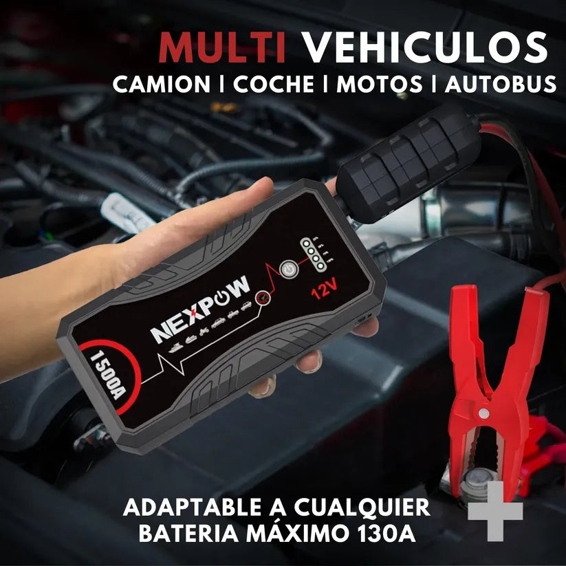 PowerRescue™ Tu Salvavidas De Batería En Segundos + Llavero Multifuncional De Emergencia