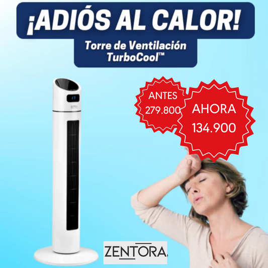 TurboCool | La Torre Que Derrota el Calor + Difusor De Aromas LED USB | Todo En UNO