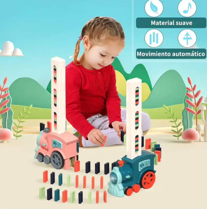 Tren Domino Didáctico Eléctrico