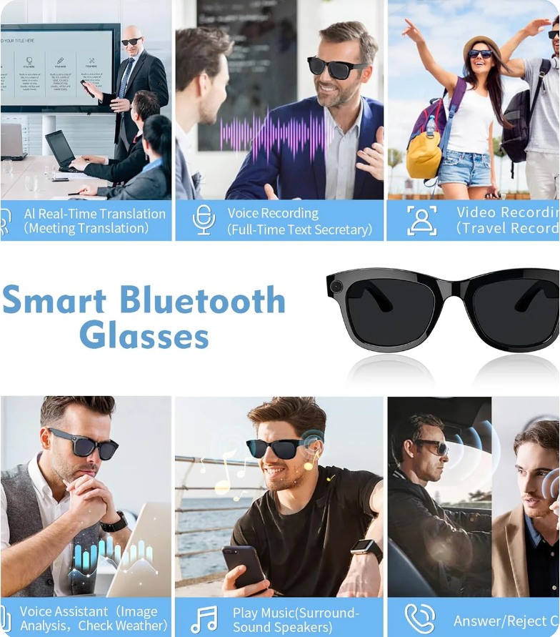 Gafas inteligentes Smart Glass-NomadAI | Ve más, haz más. Manos libres.