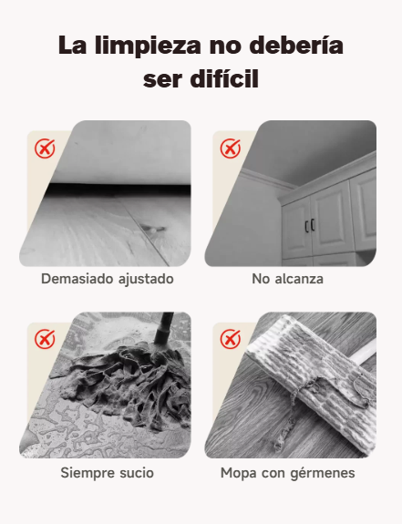 ¡Nueva Mopa Quita Polvos 360° | Dile Adiós a la Suciedad con un Solo Movimiento!