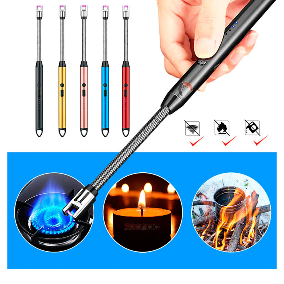Encendedor Recargable USB 2X1 🔥⚡