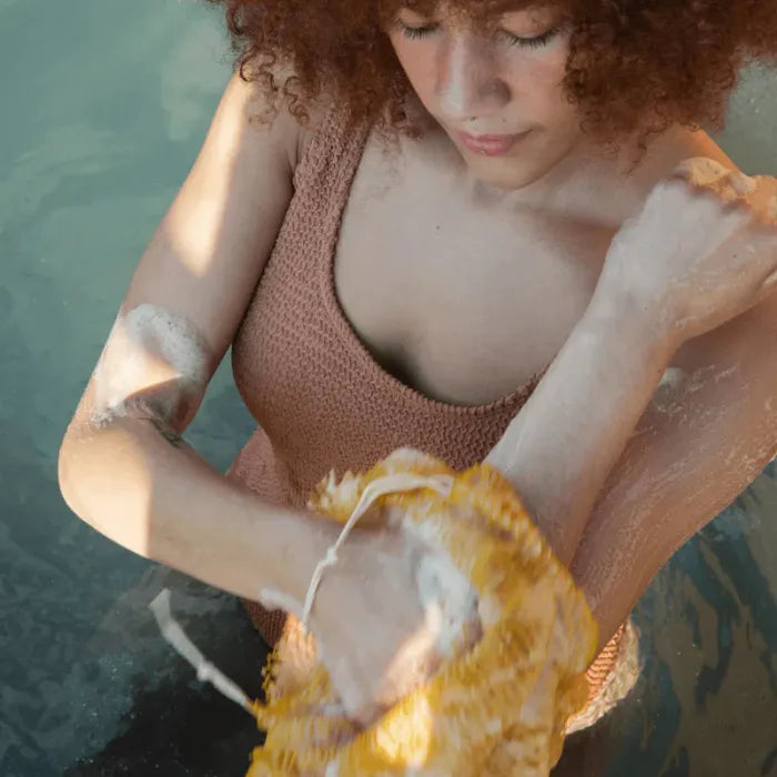 Esponja De Red Exfoliante Africana